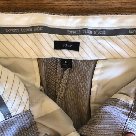 New Express design studio editor pants. Size 8 - Picture 2 of 3